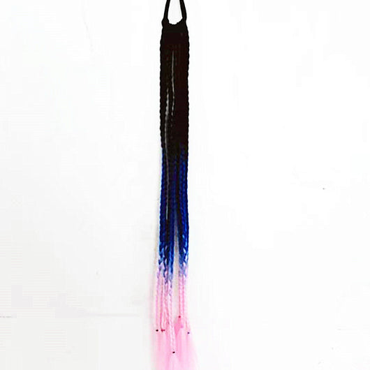 Coleta Trenzada Efecto Sucio con Diadema - Image 19