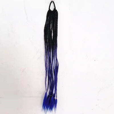 Coleta Trenzada Efecto Sucio con Diadema - Image 10