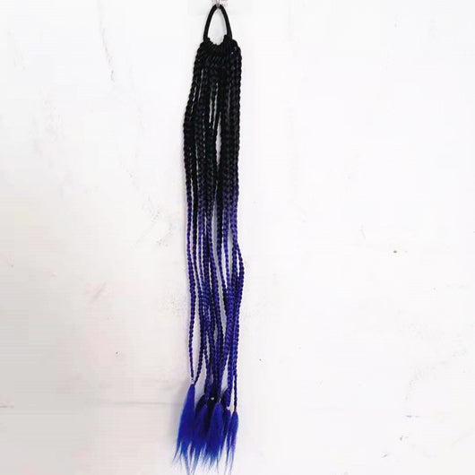 Coleta Trenzada Efecto Sucio con Diadema - Image 10