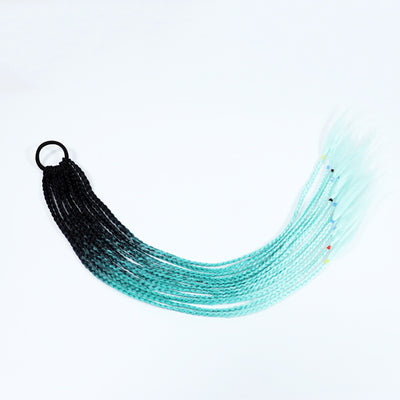 Coleta Trenzada Efecto Sucio con Diadema - Image 15