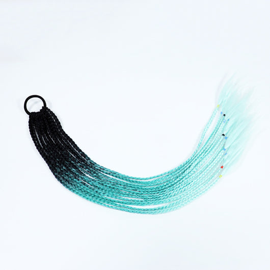 Coleta Trenzada Efecto Sucio con Diadema - Image 15