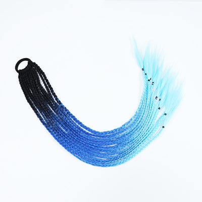 Coleta Trenzada Efecto Sucio con Diadema - Image 16
