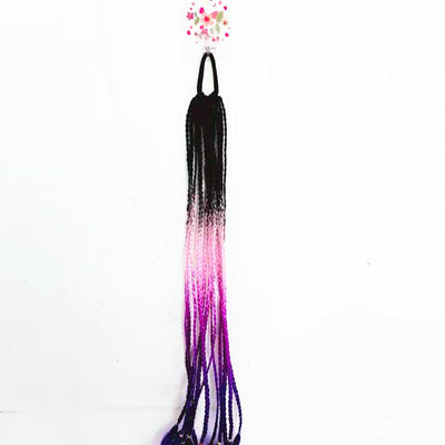 Coleta Trenzada Efecto Sucio con Diadema - Image 25