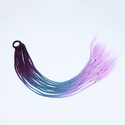Coleta Trenzada Efecto Sucio con Diadema - Image 18
