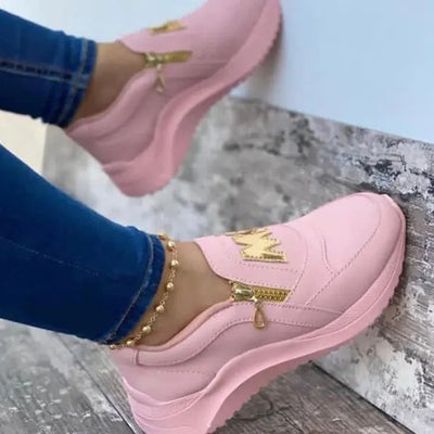 Sandalias de Moda Punta Redonda en PU Viscosa - Cómodas y Versátiles