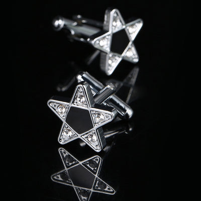 Mancuernas Estrella de Cinco Puntas - Diseño Elegante - Image 8