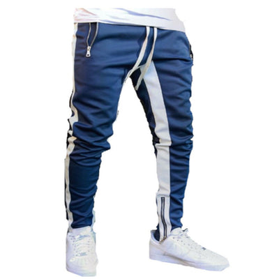 Pantalones Deportivos Talla Grande con Cierre de Cremallera para Hombre - Image 9