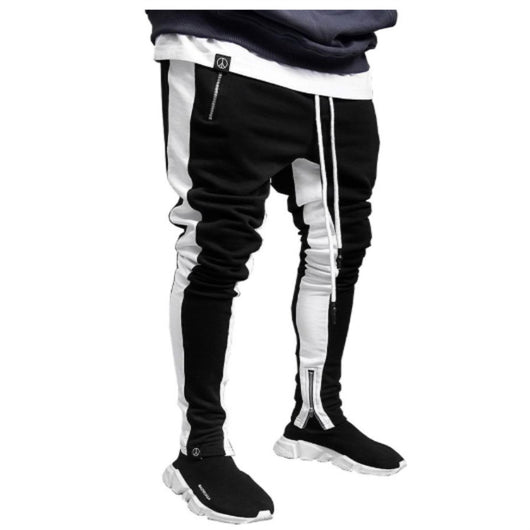 Pantalones Deportivos Talla Grande con Cierre de Cremallera para Hombre - Image 6