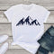 Playera Estampada Paisaje Botánico para Mujer