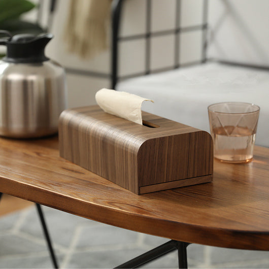 Dispensador de Pañuelos de Madera con Luz - Lujo Minimalista para tu Hogar - Image 3