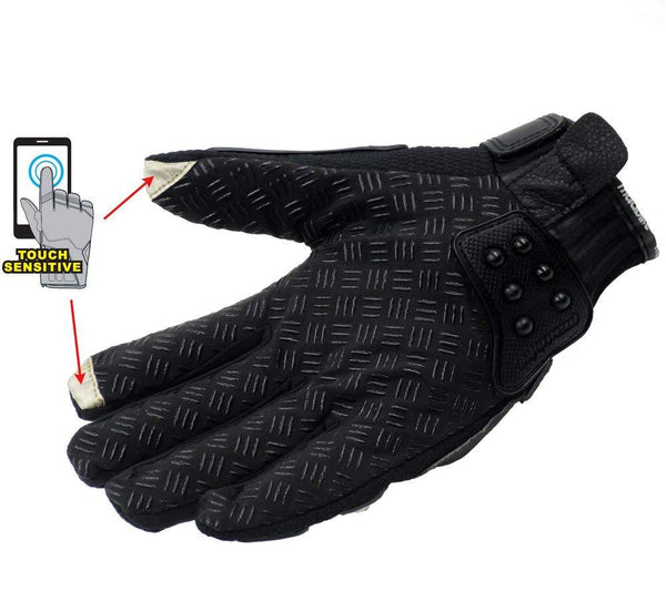 Guantes de Protección Aleación de Aluminio para Motocicleta