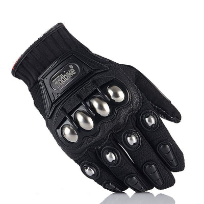 Guantes de Protección Aleación de Aluminio para Motocicleta - Image 4