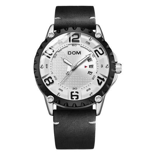 Reloj Deportivo Casual para Hombre con Esfera Grande Resistente al Agua