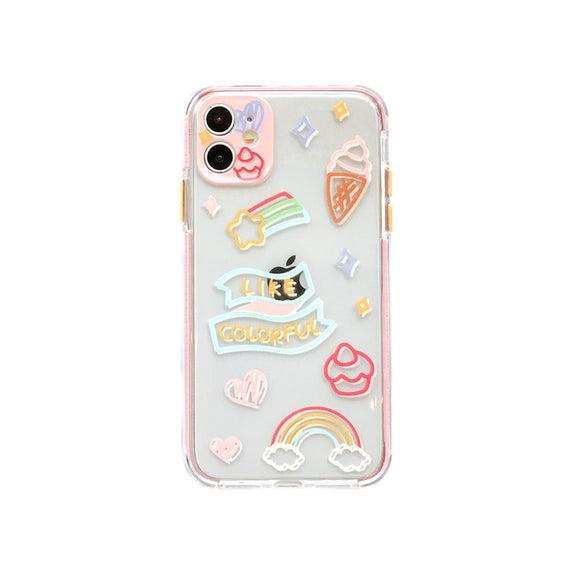 Funda Protectora Rainbow Apple iPhone 11 Pro Max