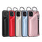 Funda Cartera con Correa para iPhone - Cuero PU con Cordón Ajustable
