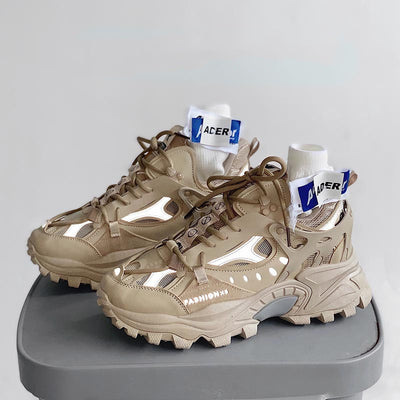 Zapatos Casuales para Hombre con Suela Gruesa y Punta Redonda - Image 10
