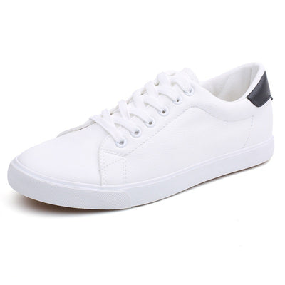 Zapatillas Casuales de Cuero para Hombre - Sneakers Blancos Elegantes KA1188 - Image 7