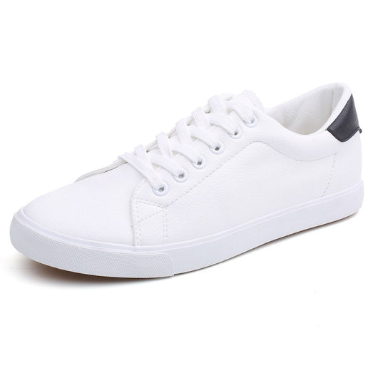 Zapatillas Casuales de Cuero para Hombre - Sneakers Blancos Elegantes KA1188 - Image 7