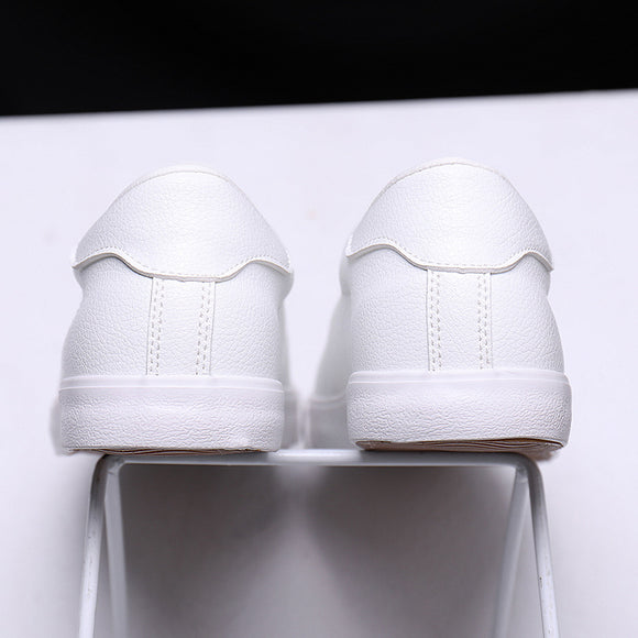 Zapatillas Casuales de Cuero para Hombre - Sneakers Blancos Elegantes KA1188