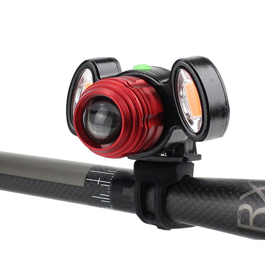 Luz Frontal para Bicicleta USB Recargable 4 Modos Impermeable - Image 15