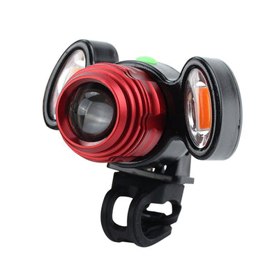 Luz Frontal para Bicicleta USB Recargable 4 Modos Impermeable - Image 3
