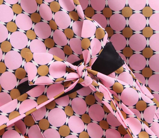 Kimono Suelto con Borlas y Estampado de Manga Larga - Image 11