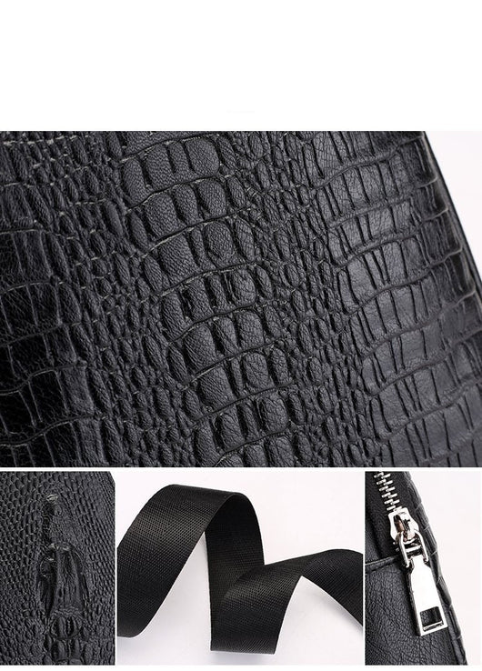 Bolsa Bandolera Pecho Hombre Patrón Moderno Tendencia Fashion - Image 12