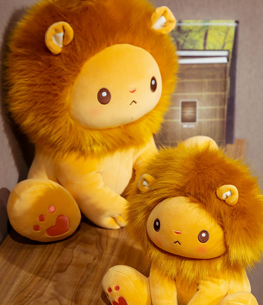 Almohada Peluche León Suave para Dormir y Abrazar - Image 10