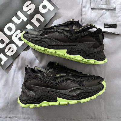 Zapatos Deportivos Hombre Estilo Retro Coreano con Suela Gruesa - Comodidad y Estilo - Image 6