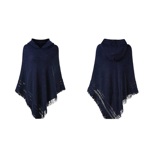 Capa Tejida con Capucha para Otoño e Invierno - Image 15