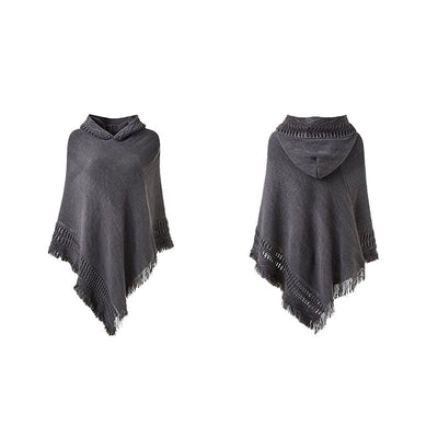Capa Tejida con Capucha para Otoño e Invierno - Image 19