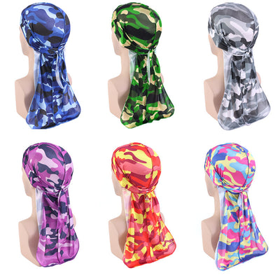 Gorro Pirata Camuflaje Seda Sintética