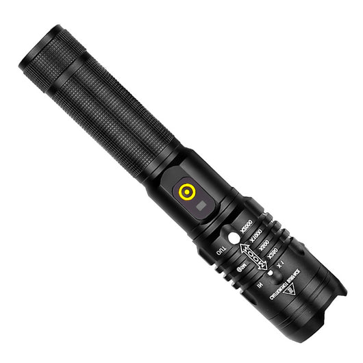 Linterna LED Recargable USB con Zoom y 5 Modos - Impermeable para Exterior - Image 8