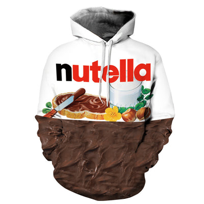 Suéter 3D Estampado Digital Pollo, Res y Chocolate