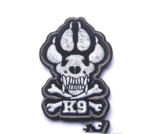 Parche Adhesivo Calaveras con Velcro