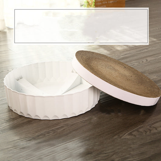 Rascador Circular de Cartón Corrugado para Gatos - Afilador de Uñas - Image 9