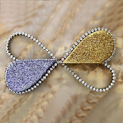 Bolso de Noche Corazón en Diamante - Clutch Elegante para Eventos - Image 13