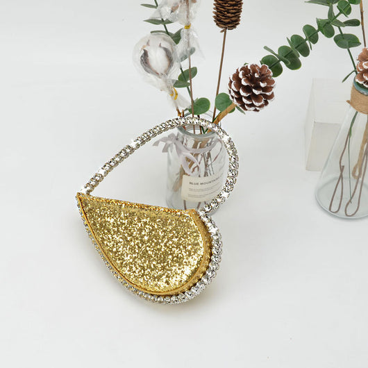 Bolso de Noche Corazón en Diamante - Clutch Elegante para Eventos - Image 3