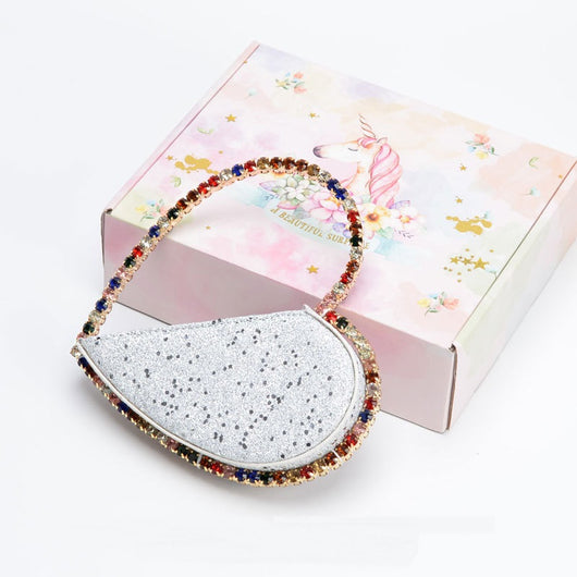 Bolso de Noche Corazón en Diamante - Clutch Elegante para Eventos - Image 11