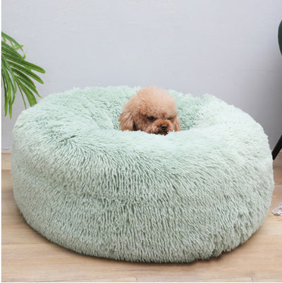 Casa Cama Redonda Suave para Gatos y Mascotas Pequeñas - Image 17