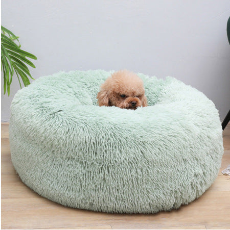 Casa Cama Redonda Suave para Gatos y Mascotas Pequeñas - Image 17