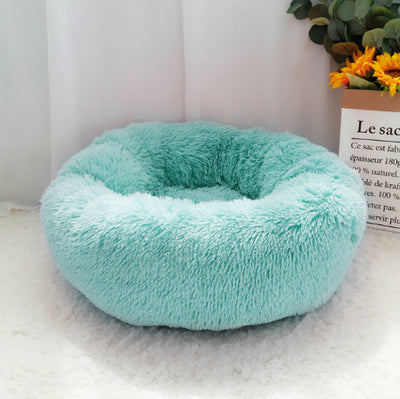 Casa Cama Redonda Suave para Gatos y Mascotas Pequeñas - Image 24