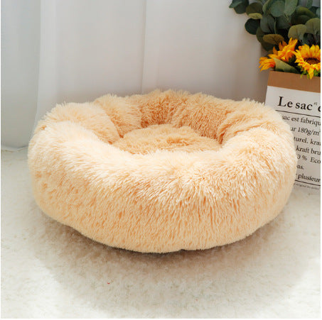 Casa Cama Redonda Suave para Gatos y Mascotas Pequeñas - Image 18