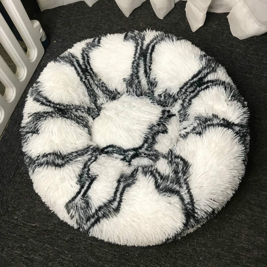 Casa Cama Redonda Suave para Gatos y Mascotas Pequeñas - Image 2
