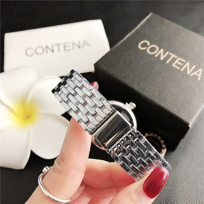 Reloj de Acero Inoxidable para Mujer con Movimiento de Cuarzo - Image 12