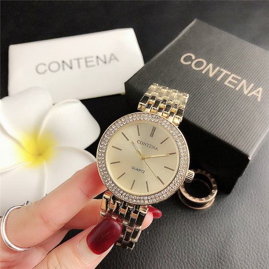Reloj de Acero Inoxidable para Mujer con Movimiento de Cuarzo - Image 15