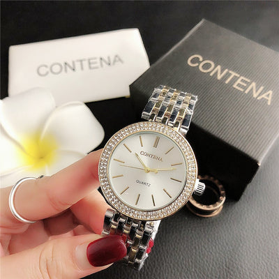 Reloj de Acero Inoxidable para Mujer con Movimiento de Cuarzo - Image 5