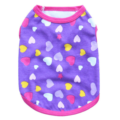 Chaleco de Algodón Estampado Love para Mascotas - Image 3