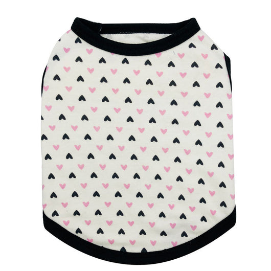 Chaleco de Algodón Estampado Love para Mascotas - Image 8
