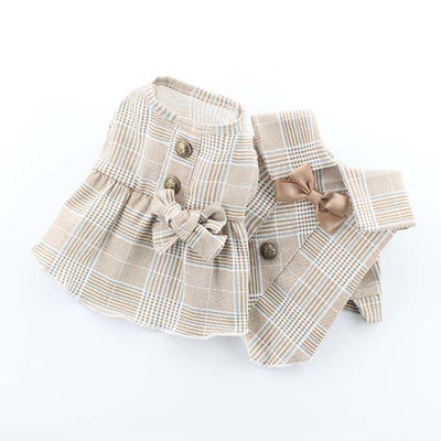 Disfraz de Mascota Elegante - Traje Khaki para Perro y Gato - Image 2